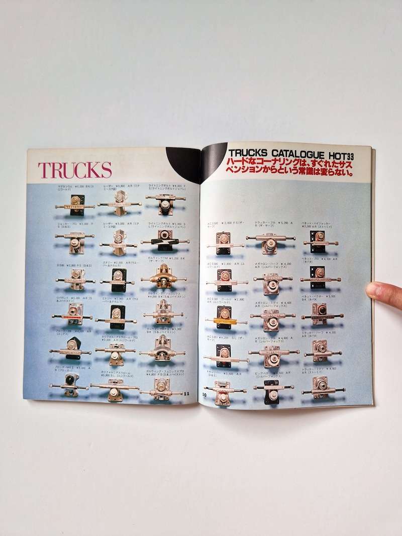 Sport notes skate board white 7