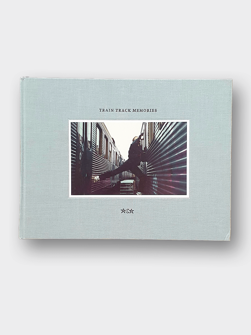 TRAIN TRACK MEMORIES Car white cover TRAIN TRACK MEMORIES Car white cover