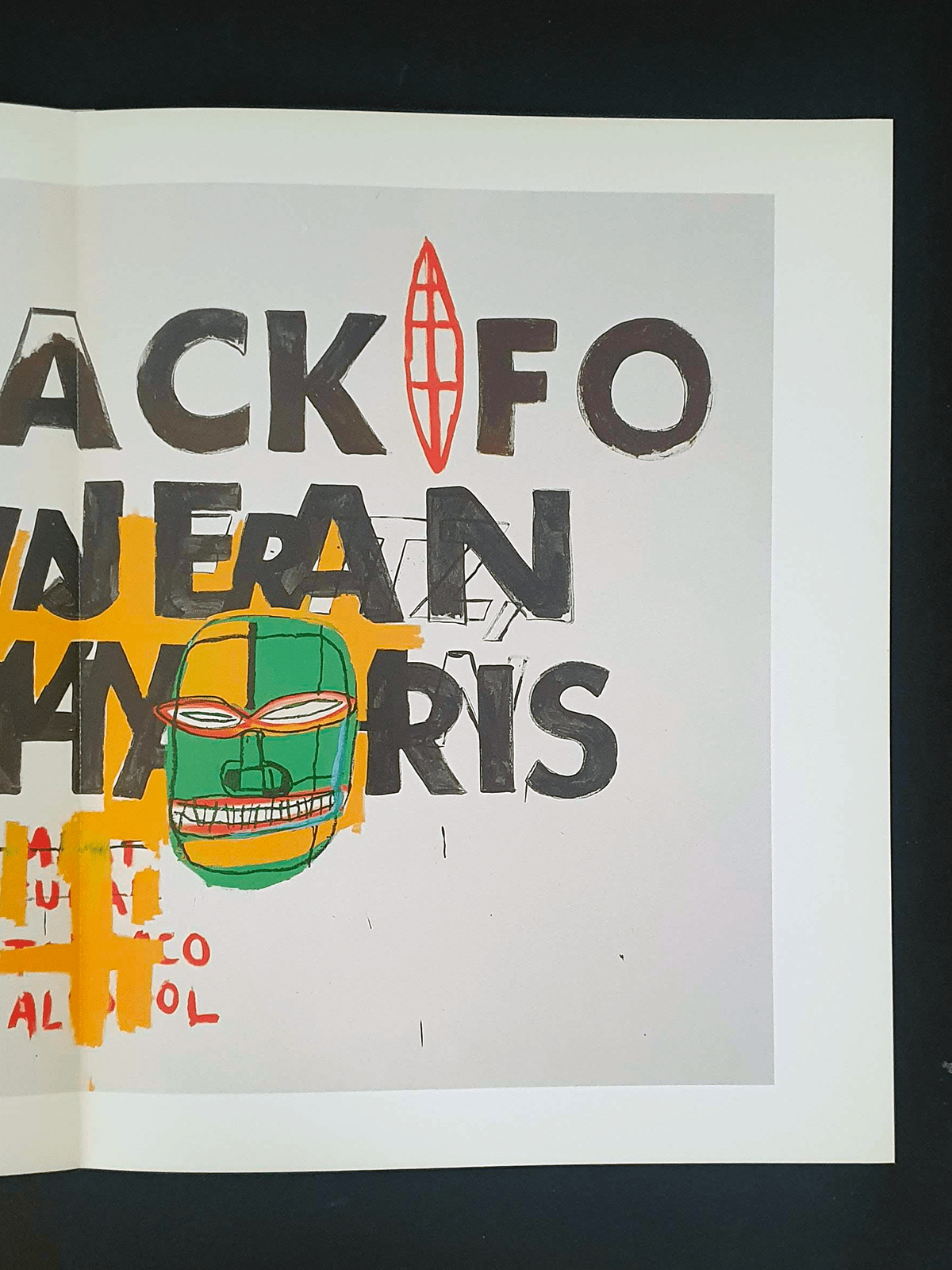 Basquiat - Wharol -Didier Imbert fine art -catalog - P9 Basquiat - Wharol -Didier Imbert fine art -catalog - P9