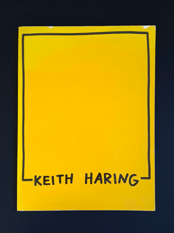 Keith Haring Catalog expo 1990 cover