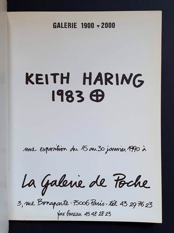 Keith Haring Catalog expo 1990 p8