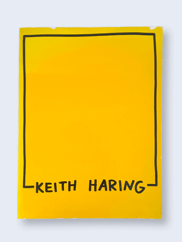 keith haring catalog expo 1990 shite cover