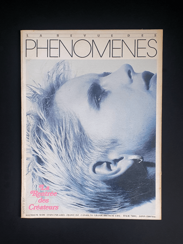 La revue des phenomenes - mode - cover