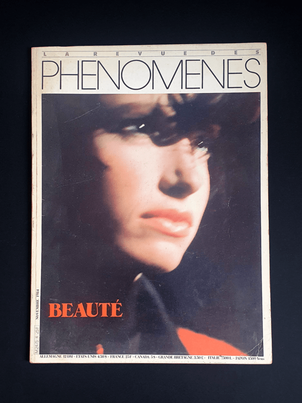 La revue des phenomenes - mode- nov84 - cover