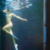 Nude in marine blue - Akira Tateishi - P3