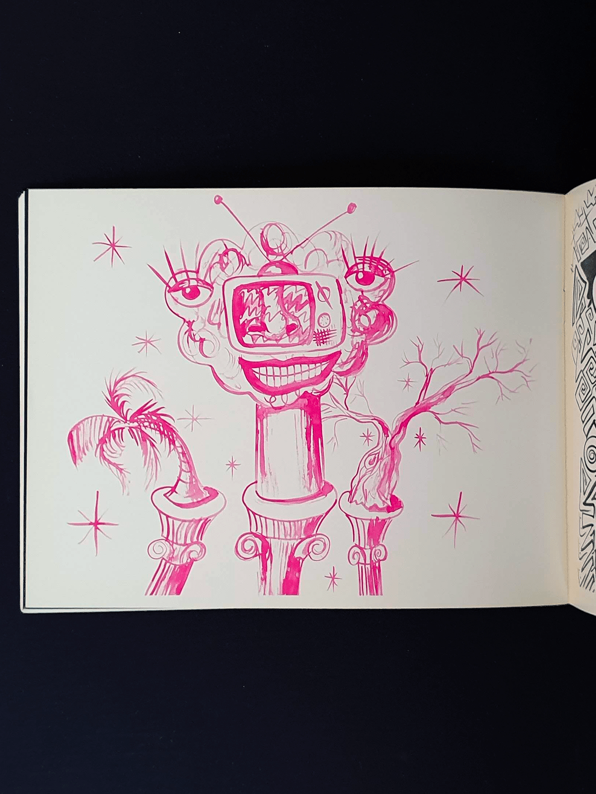 Kenny Scharf - 1983 Shafrazi catalog p3