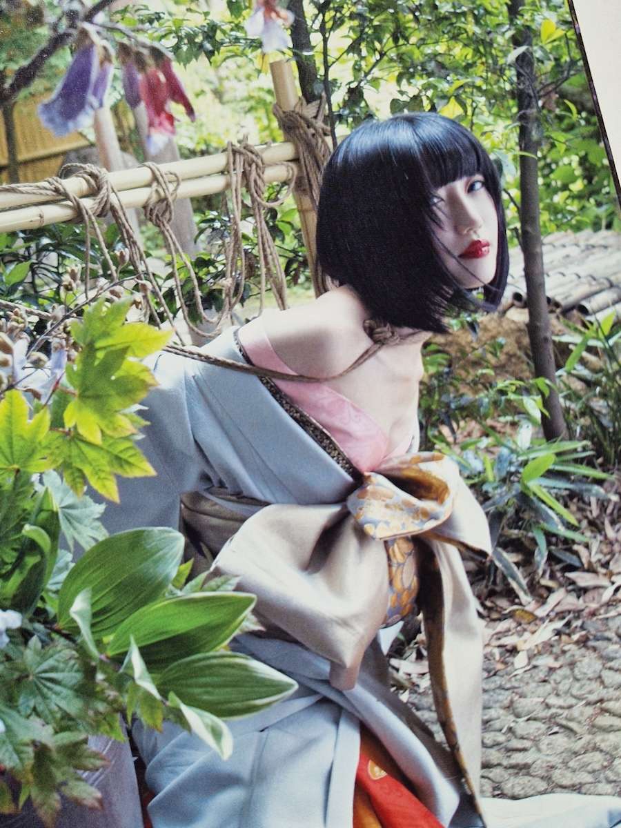 Hanafuda kinbaku Hajime Kinoko white 5 Hanafuda kinbaku Hajime Kinoko white 5