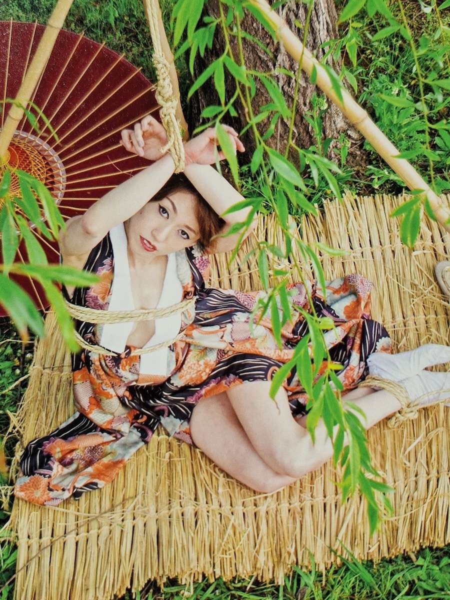 Hanafuda kinbaku Hajime Kinoko white 7 Hanafuda kinbaku Hajime Kinoko white 7