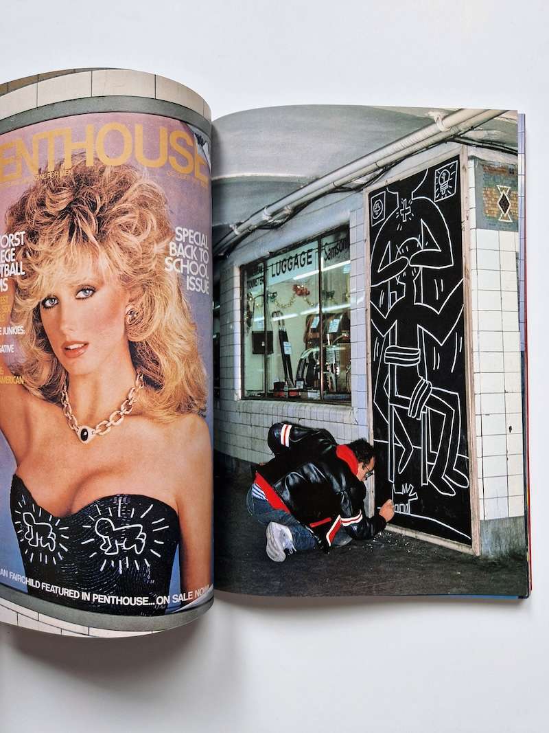 Art in transit Keith Haring Dan Friedman White 11 Art in transit Keith Haring Dan Friedman White 11