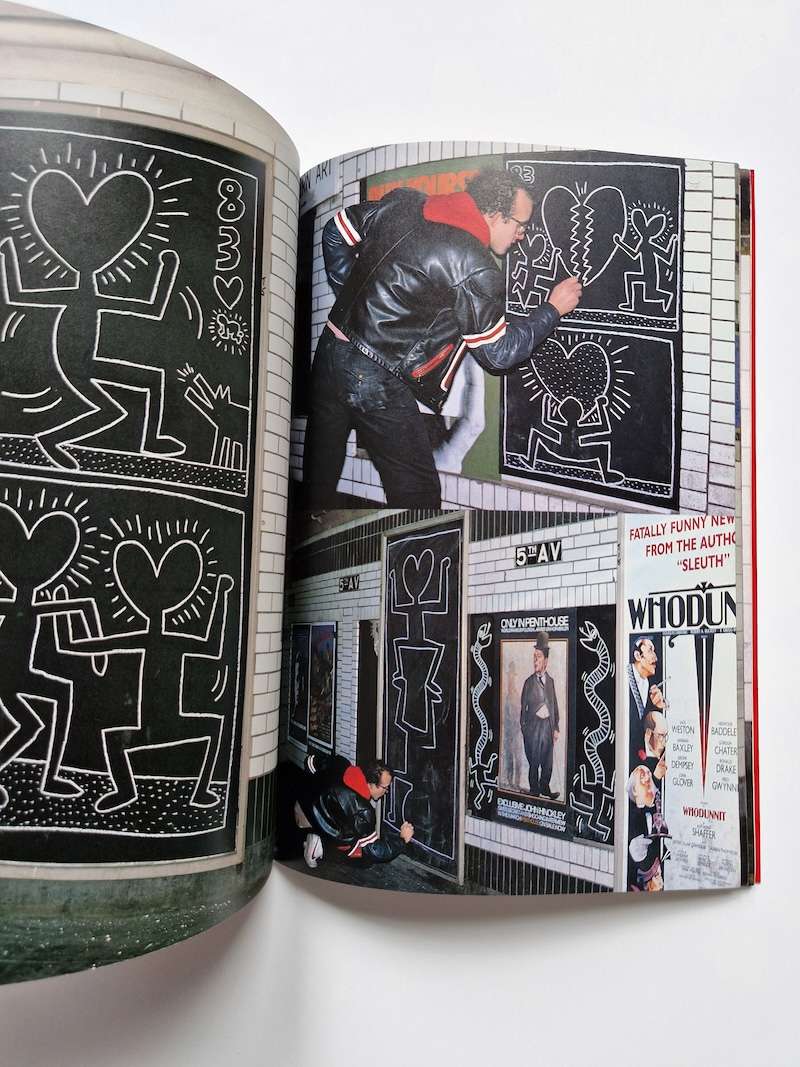 Art in transit Keith Haring Dan Friedman White 13 Art in transit Keith Haring Dan Friedman White 13