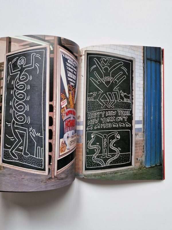 Art in transit Keith Haring Dan Friedman White 16