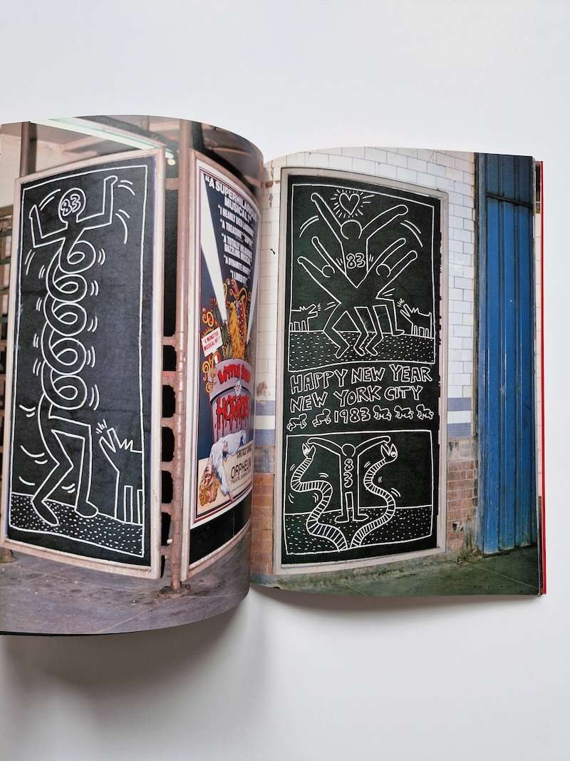 Art in transit Keith Haring Dan Friedman White 16 Art in transit Keith Haring Dan Friedman White 16