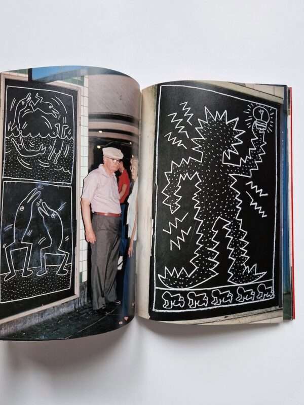 Art in transit Keith Haring Dan Friedman White 17
