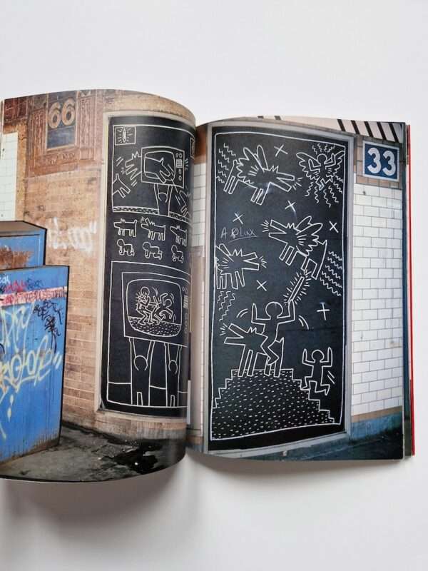 Art in transit Keith Haring Dan Friedman White 18
