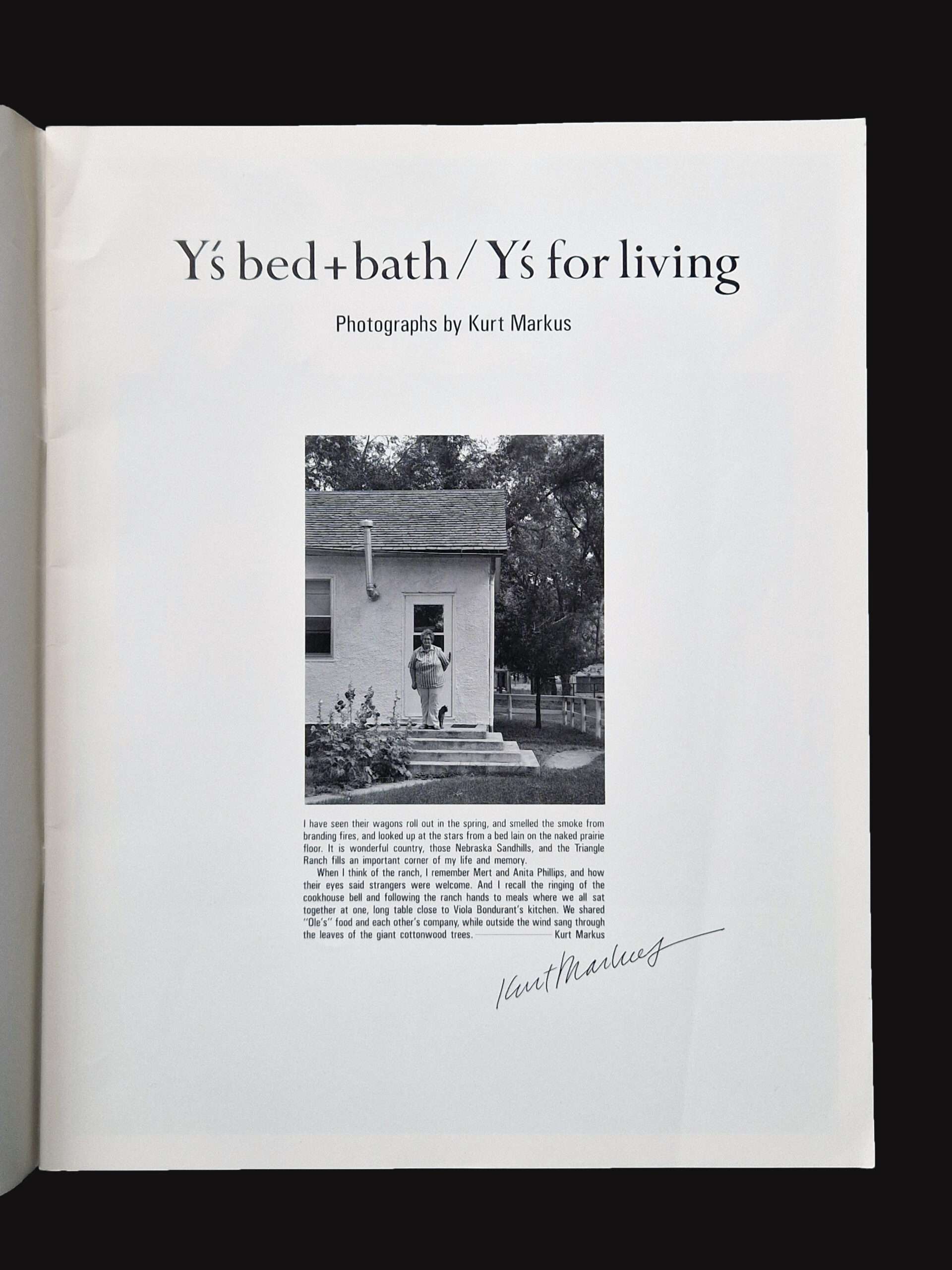Y’s Bed + Bath : Y’s for Living Yohji Yamamoto Kurt Markus first page Y’s Bed + Bath : Y’s for Living Yohji Yamamoto Kurt Markus first page