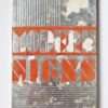 Modern signs white back cover