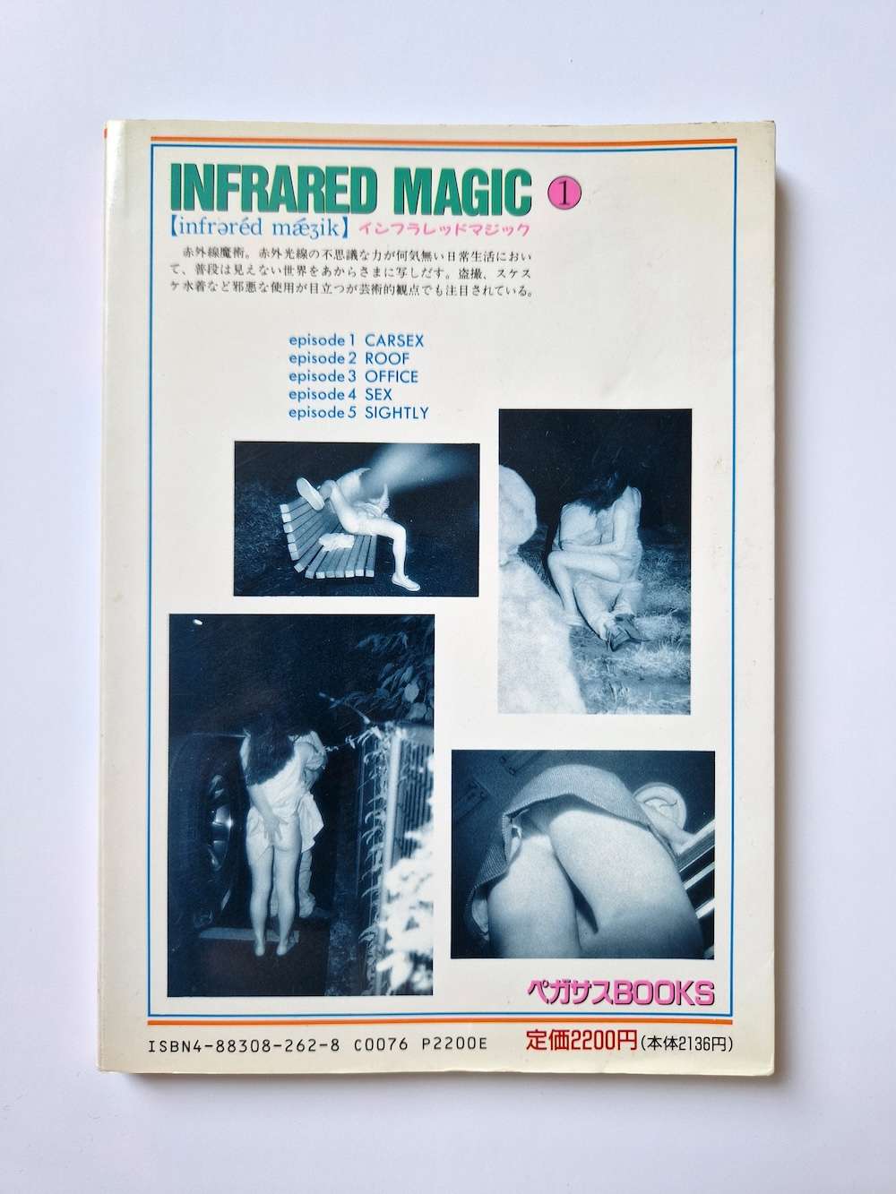 Infrared Magic back cover