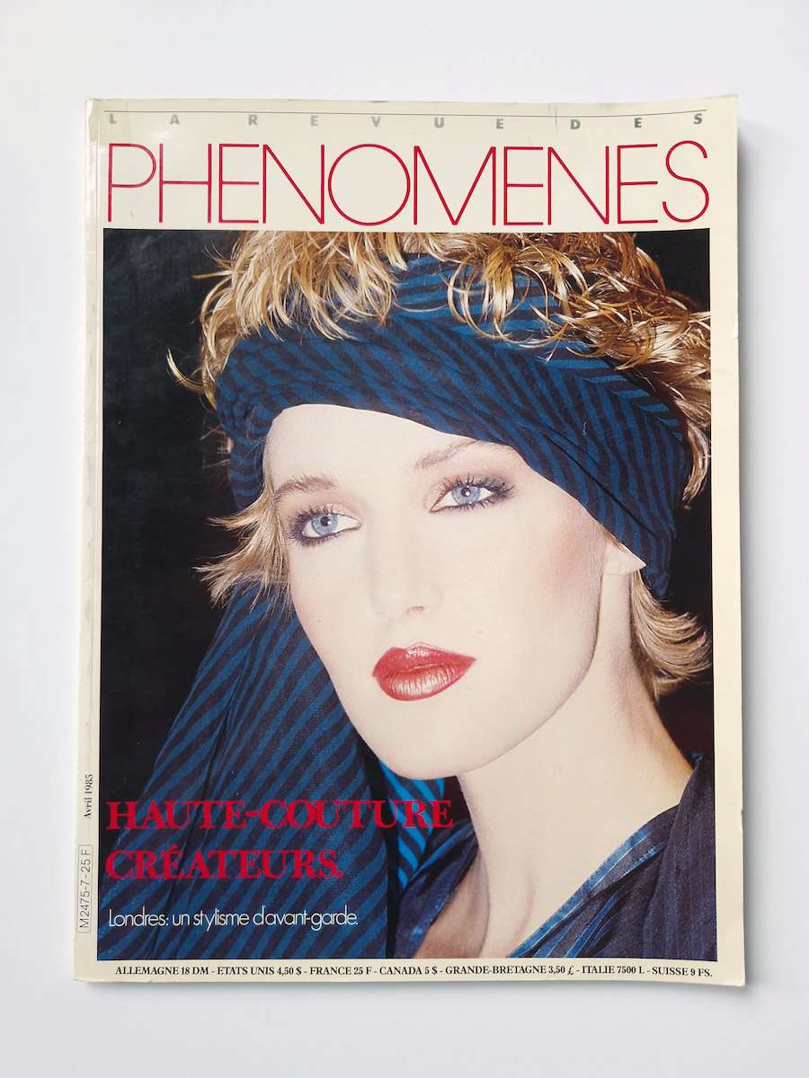 La revue des phénomènes – April 85 white cover