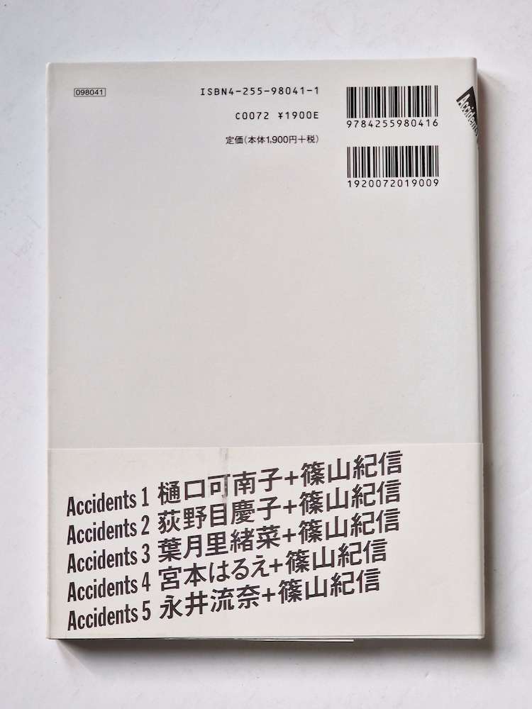 Accidents Series 3 - Riona Hazuki - Kishin Shinoyama - backcover